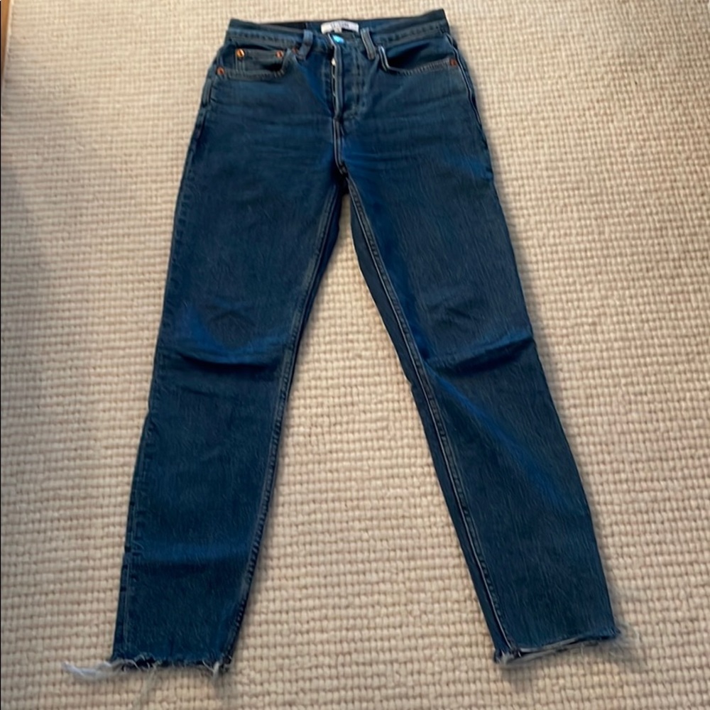 Re/Done 90s high rise ankle crop